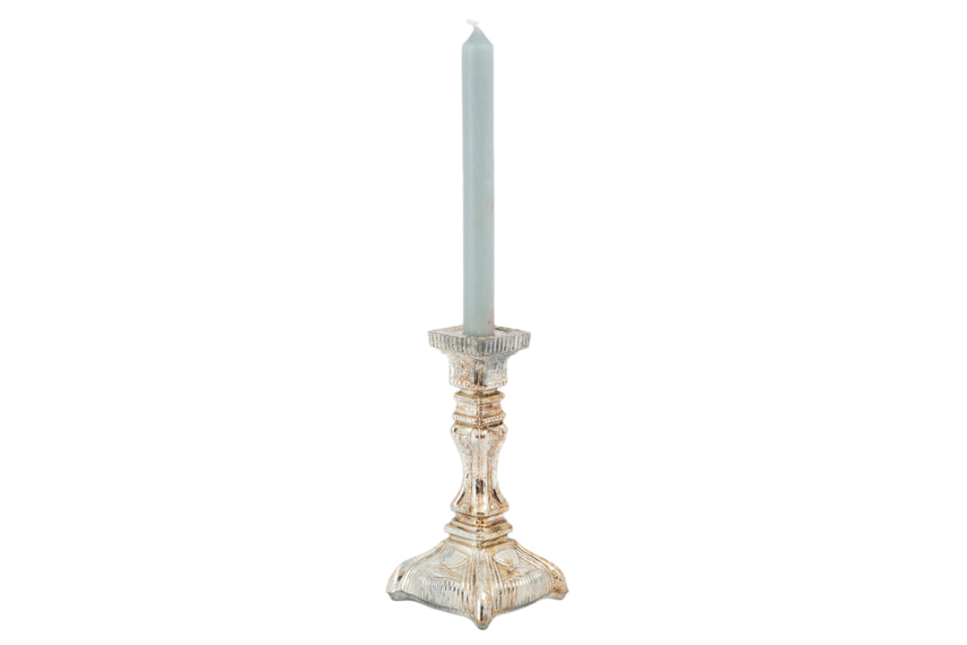 Newmarch Mercury Glass Candleholder | Flamant Belgium - Suzie Anderson Home