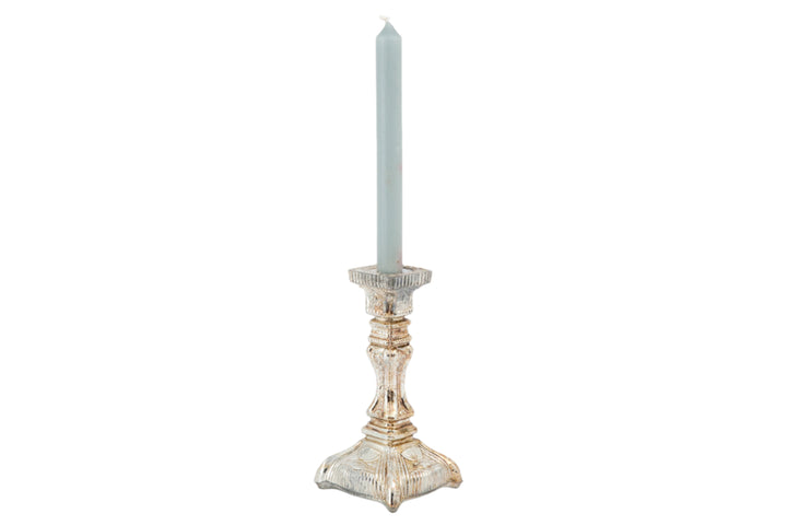 Newmarch Mercury Glass Candleholder | Flamant Belgium - Suzie Anderson Home
