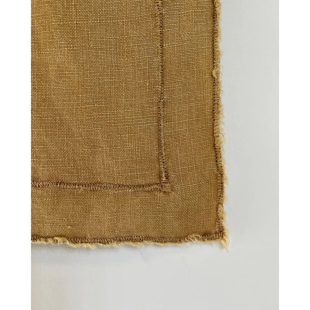Old Gold Linen Placemat - Suzie Anderson Home