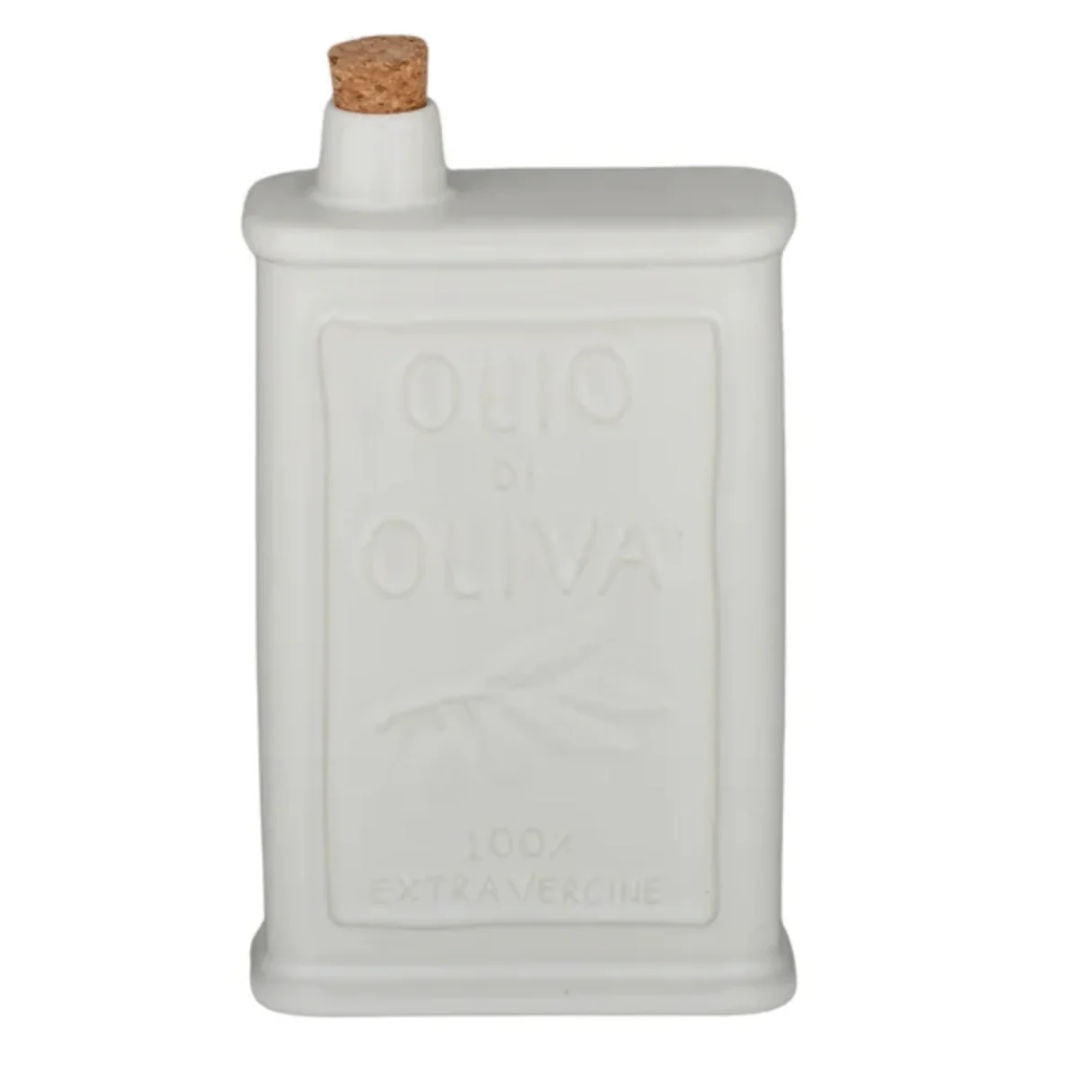 Olio Ceramic Oil Bottle | Ivory