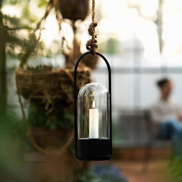 Outdoor Lantern | Glass Dome | Weather Resistant | Matte Black *NA - Suzie Anderson Home