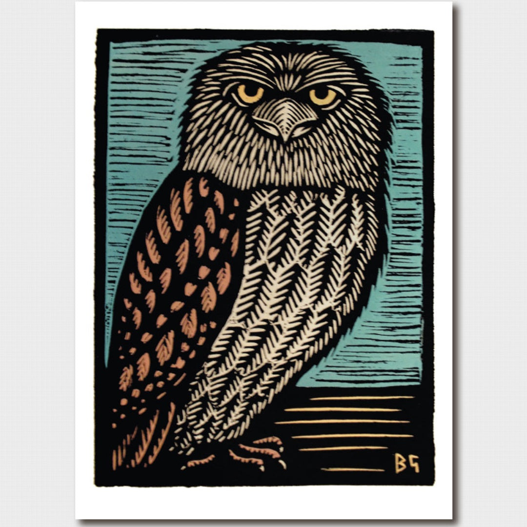 Tawny Frogmouth | Card & Envelope