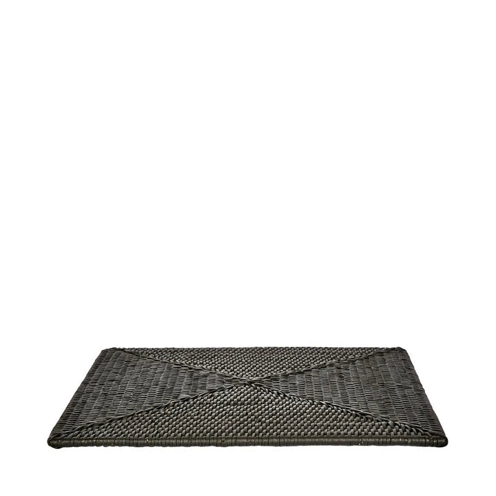 Palma Black Rattan Square Placemat *NA - Suzie Anderson Home