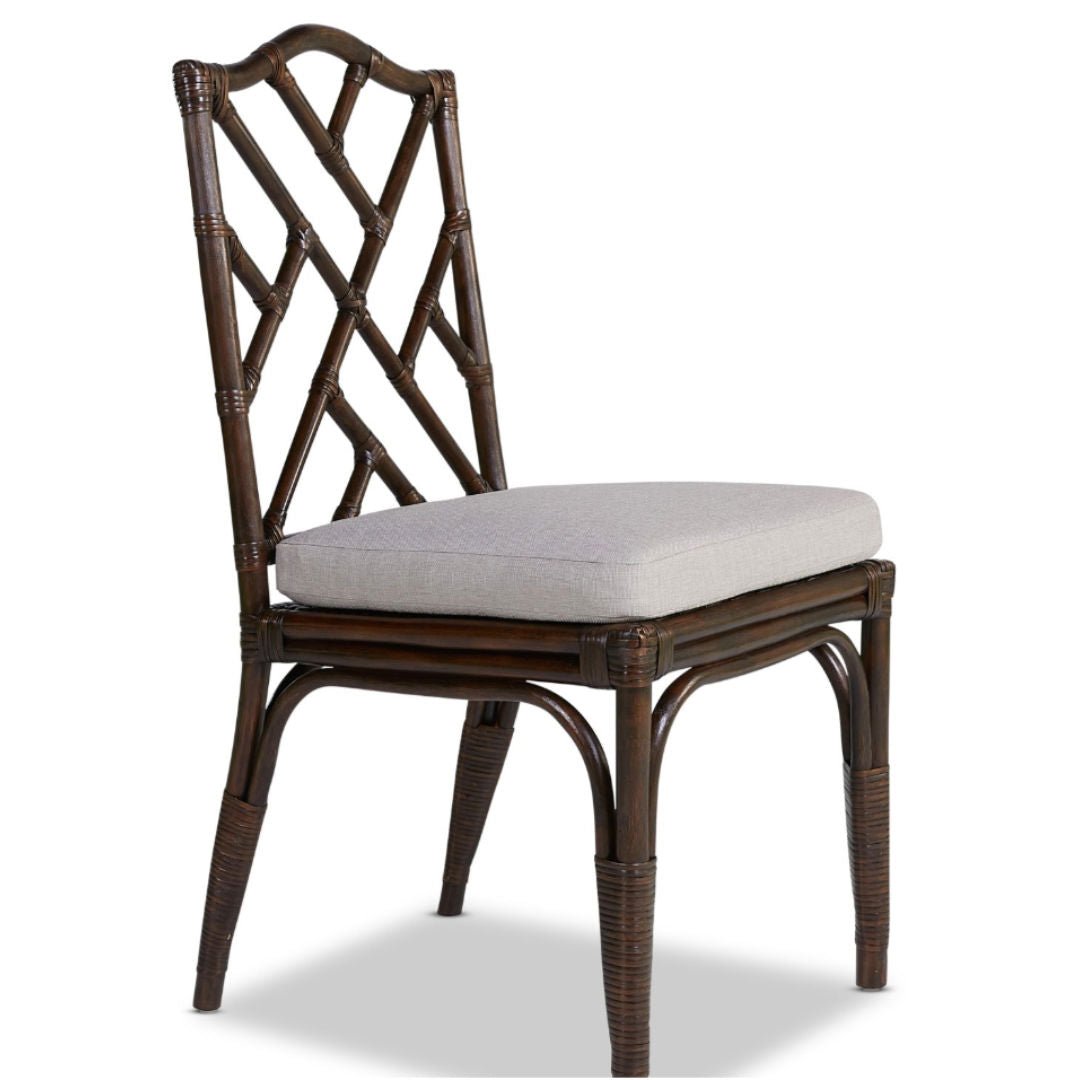 Panda Rattan Dining Chair | Coffee Bean - Suzie Anderson Home