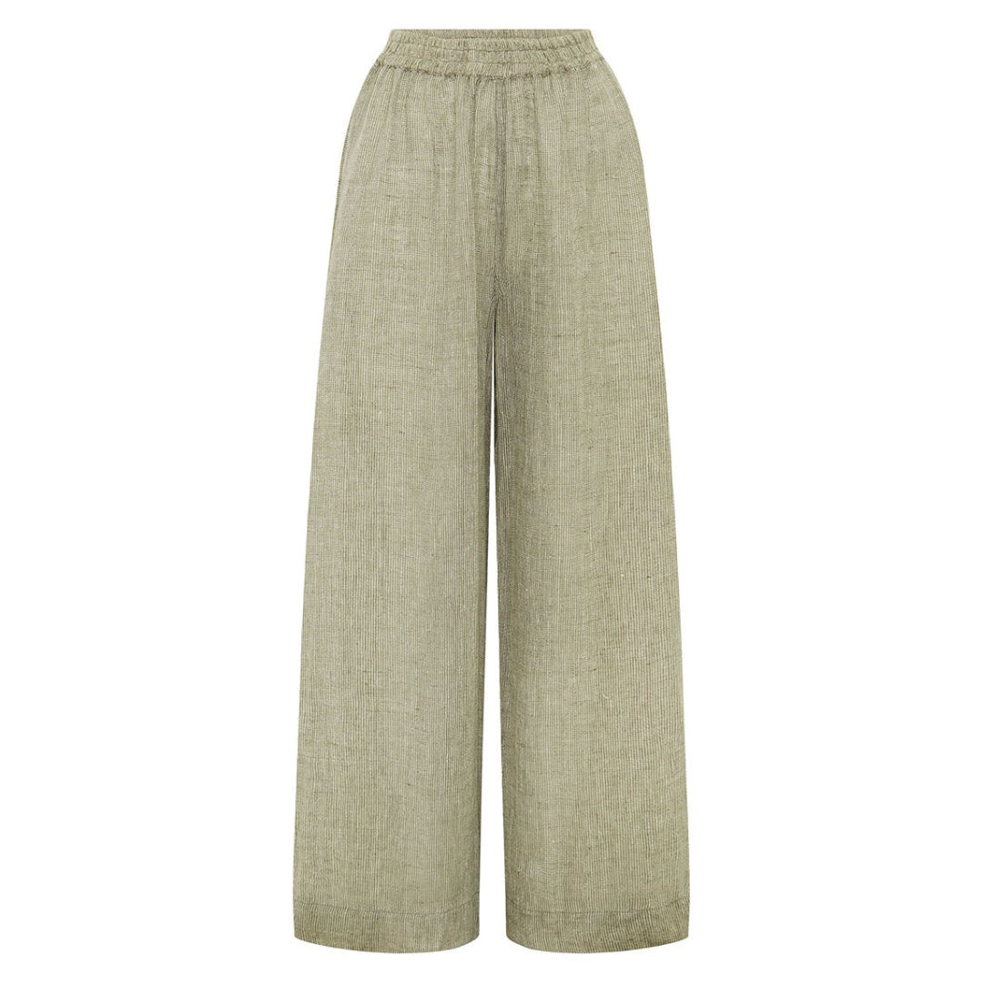 Scandi | Praiano Linen Pant | Natural