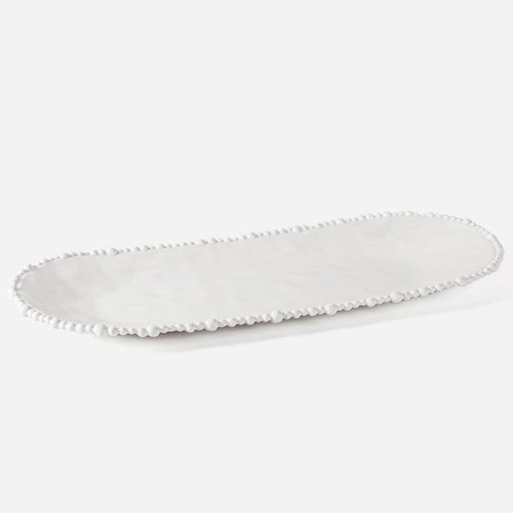 Pearl Platter 53cm | Melamine | White