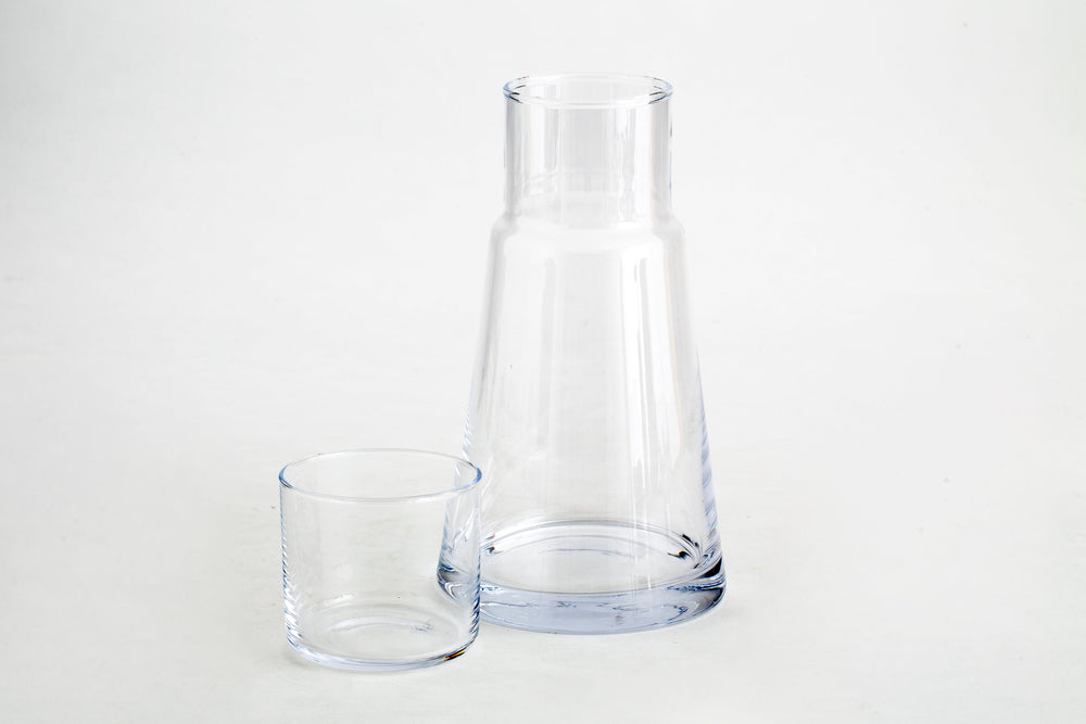 Pesaro Jug & Glass Nightstand Set | Flamant Belgium - Suzie Anderson Home