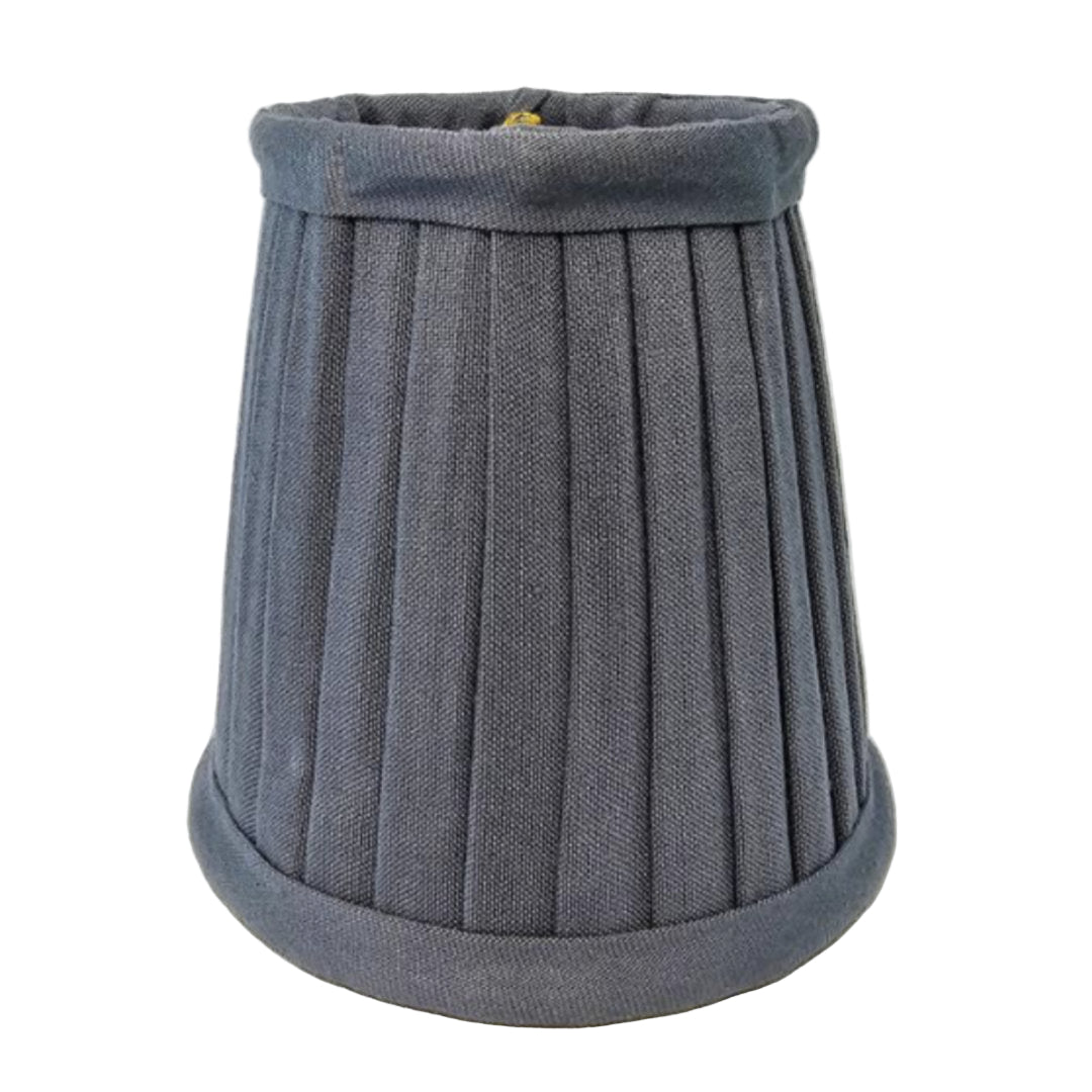 Pleated Lamp Shade | Petrol Blue