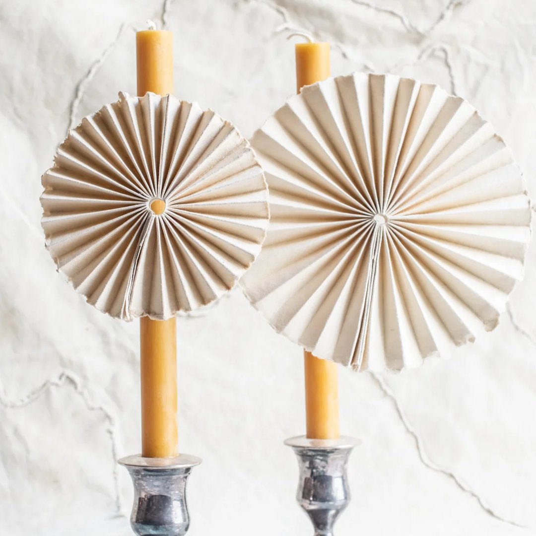 Pleated Candle Shade with Clip - Suzie Anderson Home