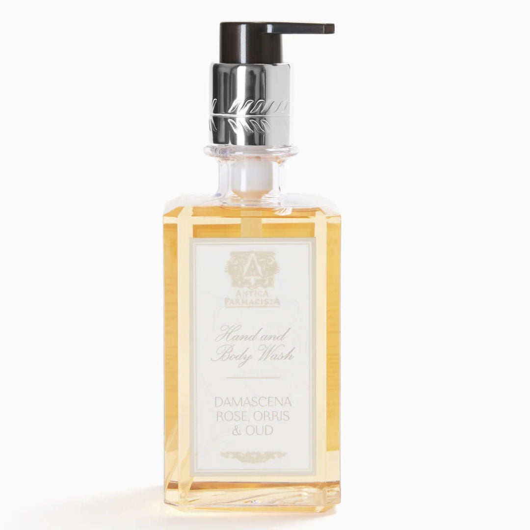 Antica Farmacista Hand/Body Wash | Damascena Rose, Orris & Oud.
