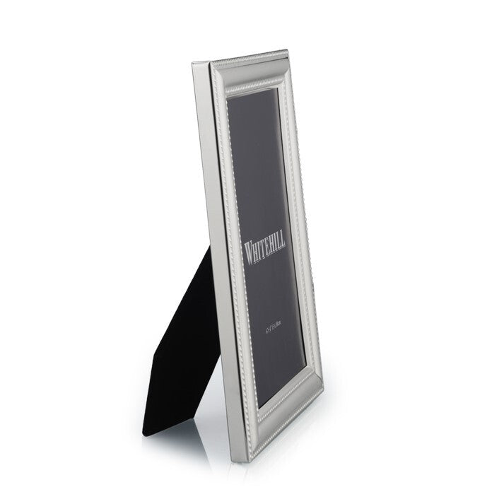 Beaded Photo Frame | Silver Plate | 10x15cm