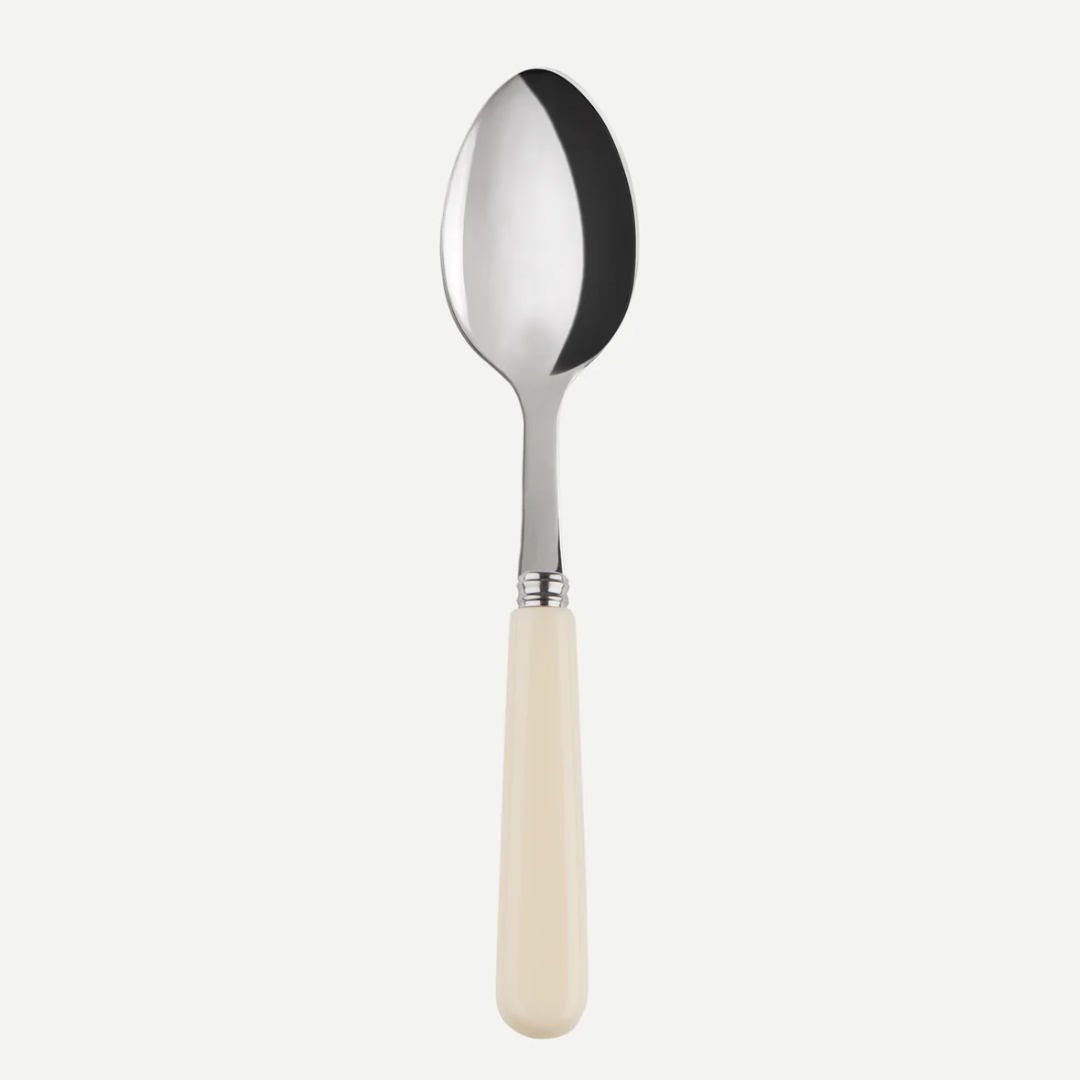 Sabre | Pop Unis | Ivory | 19cm Dessert Spoon - Suzie Anderson Home