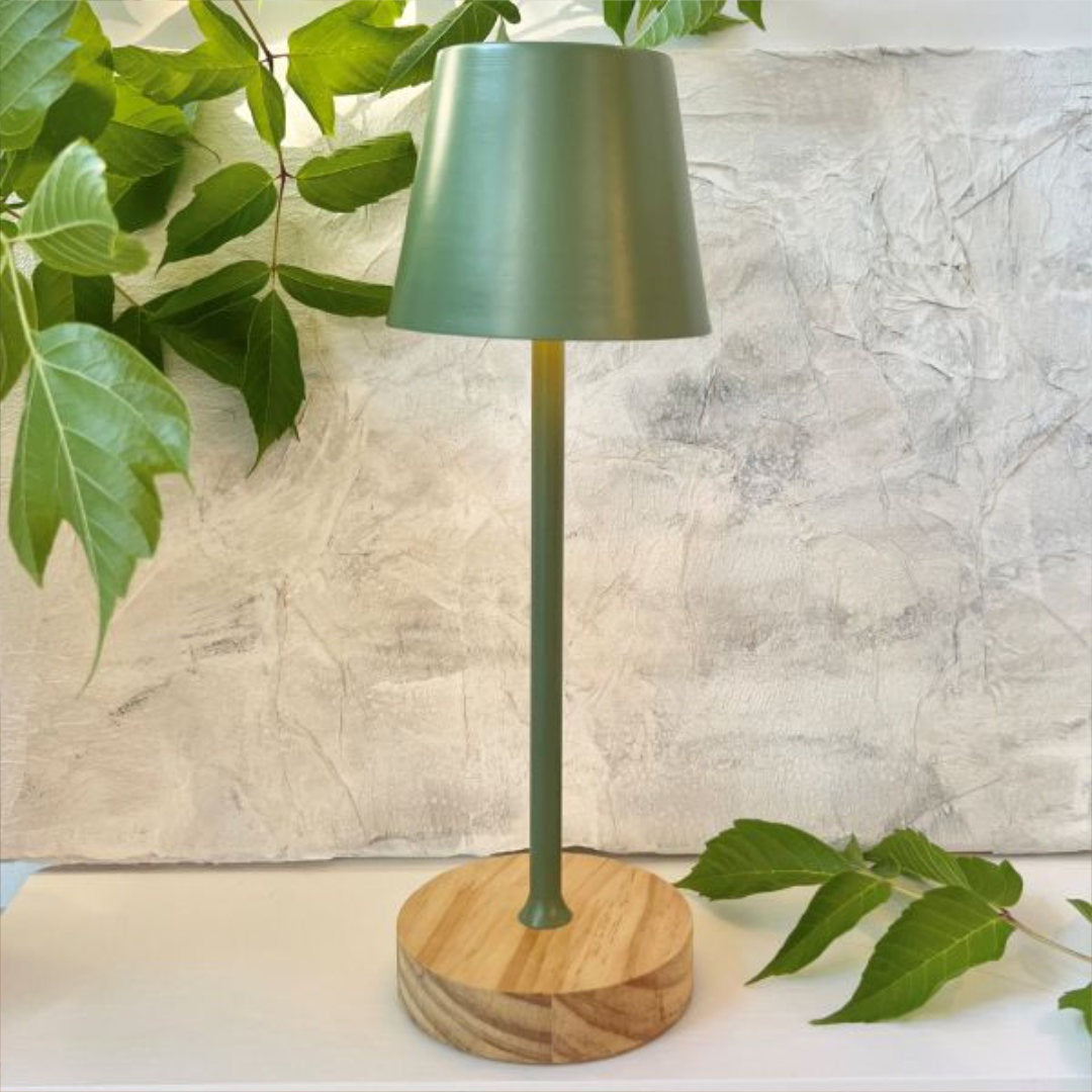 Portable Tall Sage Lamp (BOWRAL)