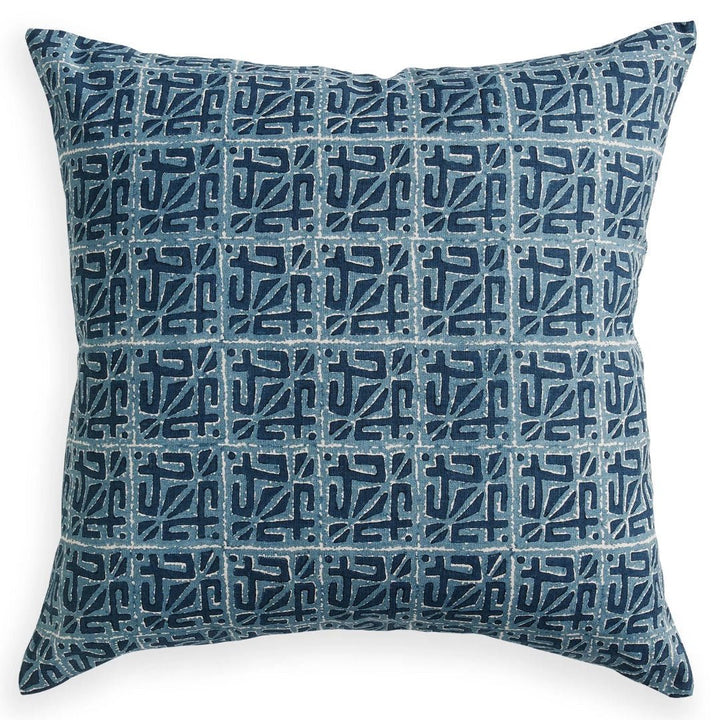 Sangam Denim Cushion & Insert | 50x50cm - Suzie Anderson Home