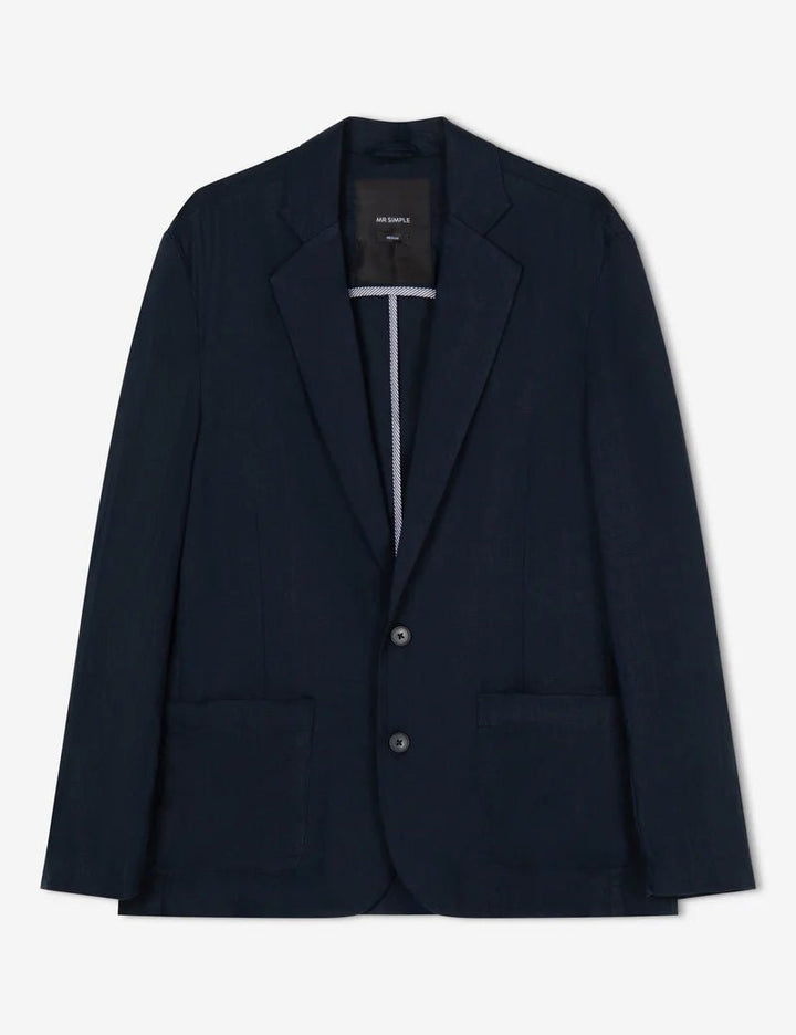 Simple | Gatsby Blazer | Navy - Suzie Anderson Home