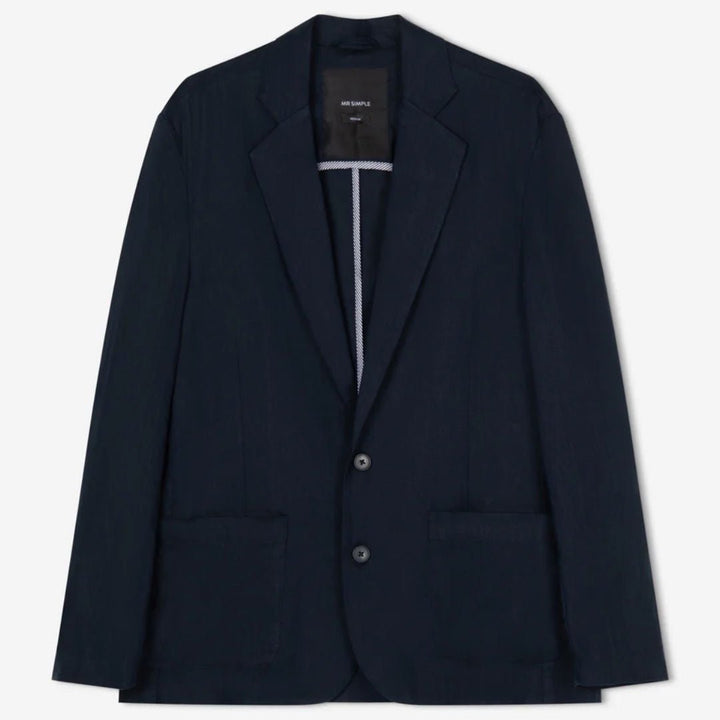 Simple | Gatsby Blazer | Navy - Suzie Anderson Home