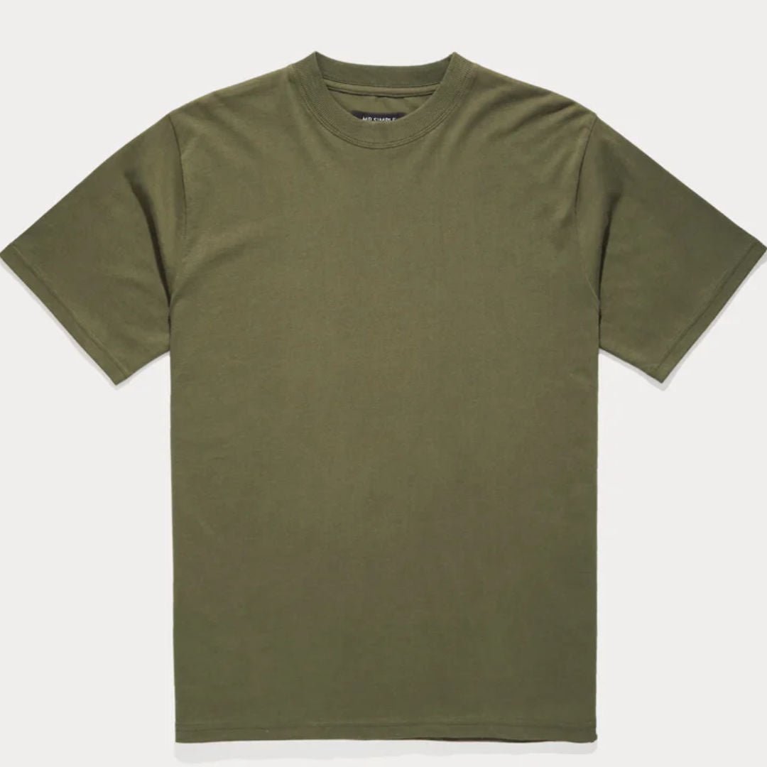 Simple | Heavy Weight T-shirt | Fatigue - Suzie Anderson Home