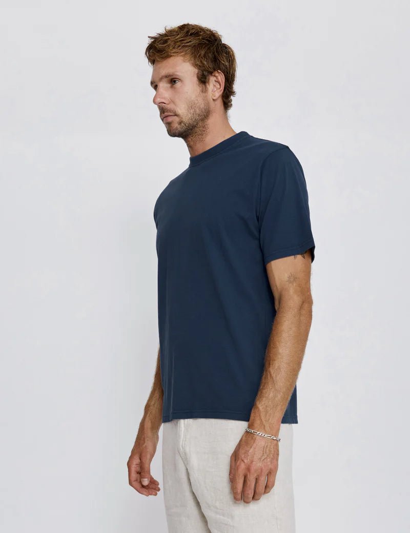 Simple | Heavy Weight T-shirt | Navy - Suzie Anderson Home