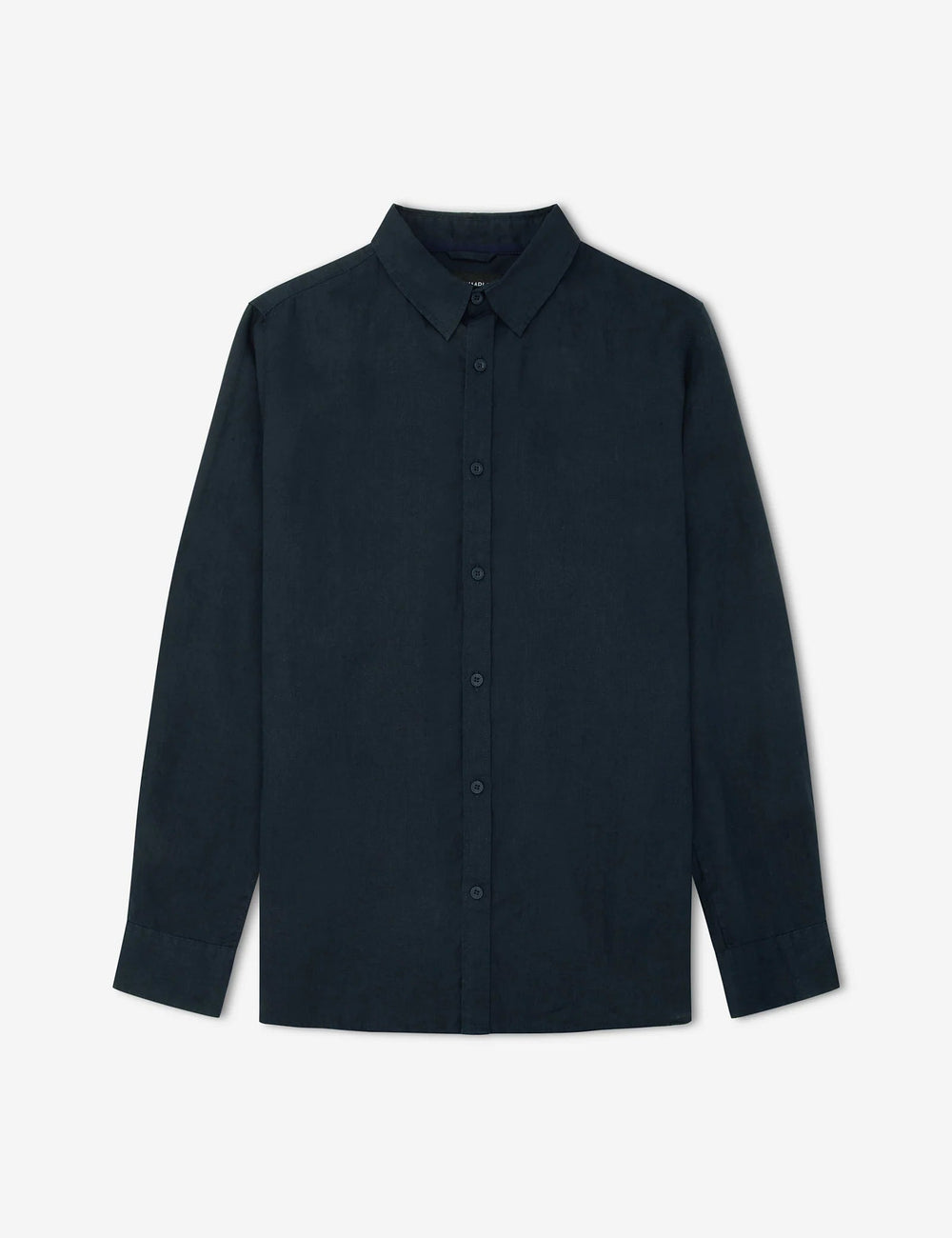 Simple | Linen long sleeve shirt | Navy - Suzie Anderson Home