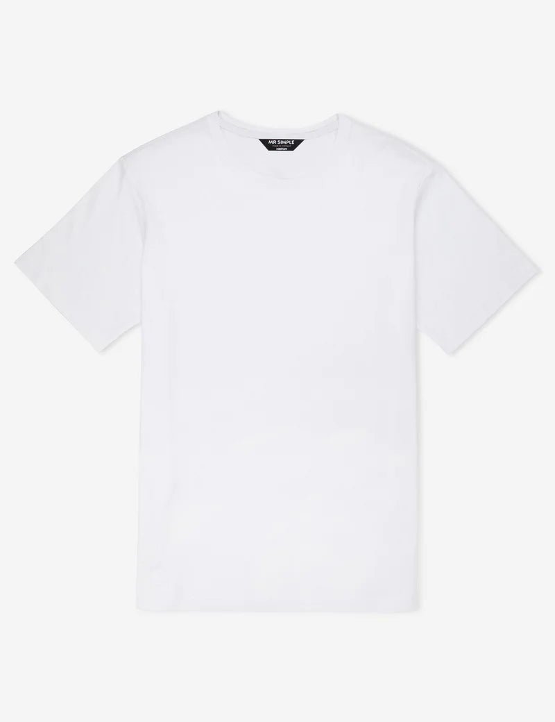 Simple | Reginald Tee | White - Suzie Anderson Home
