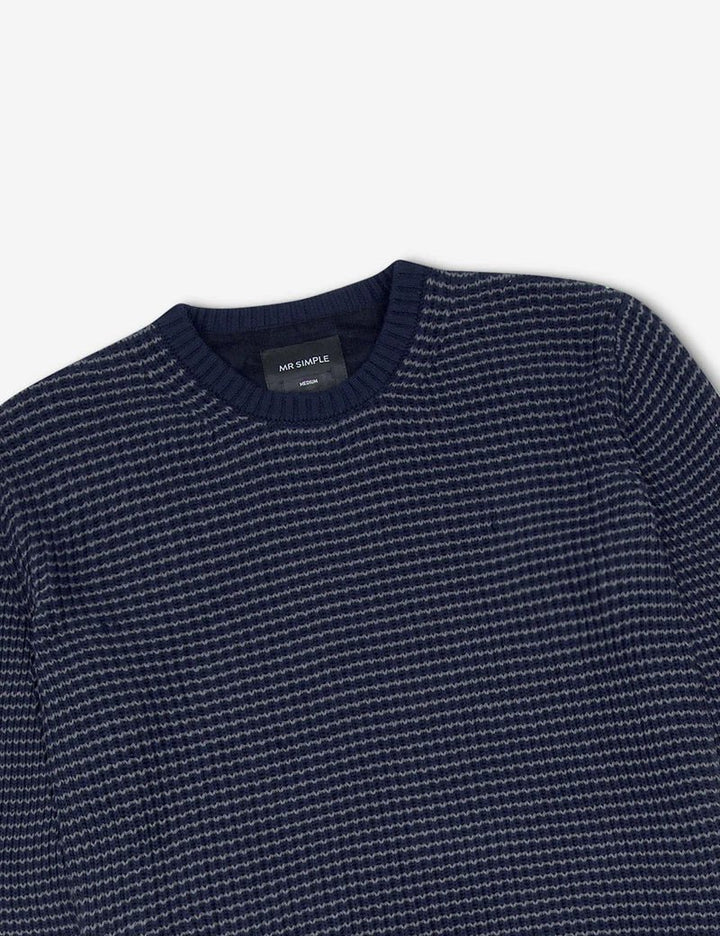 Simple | Sailor Knit | Navy/Graphite - Suzie Anderson Home