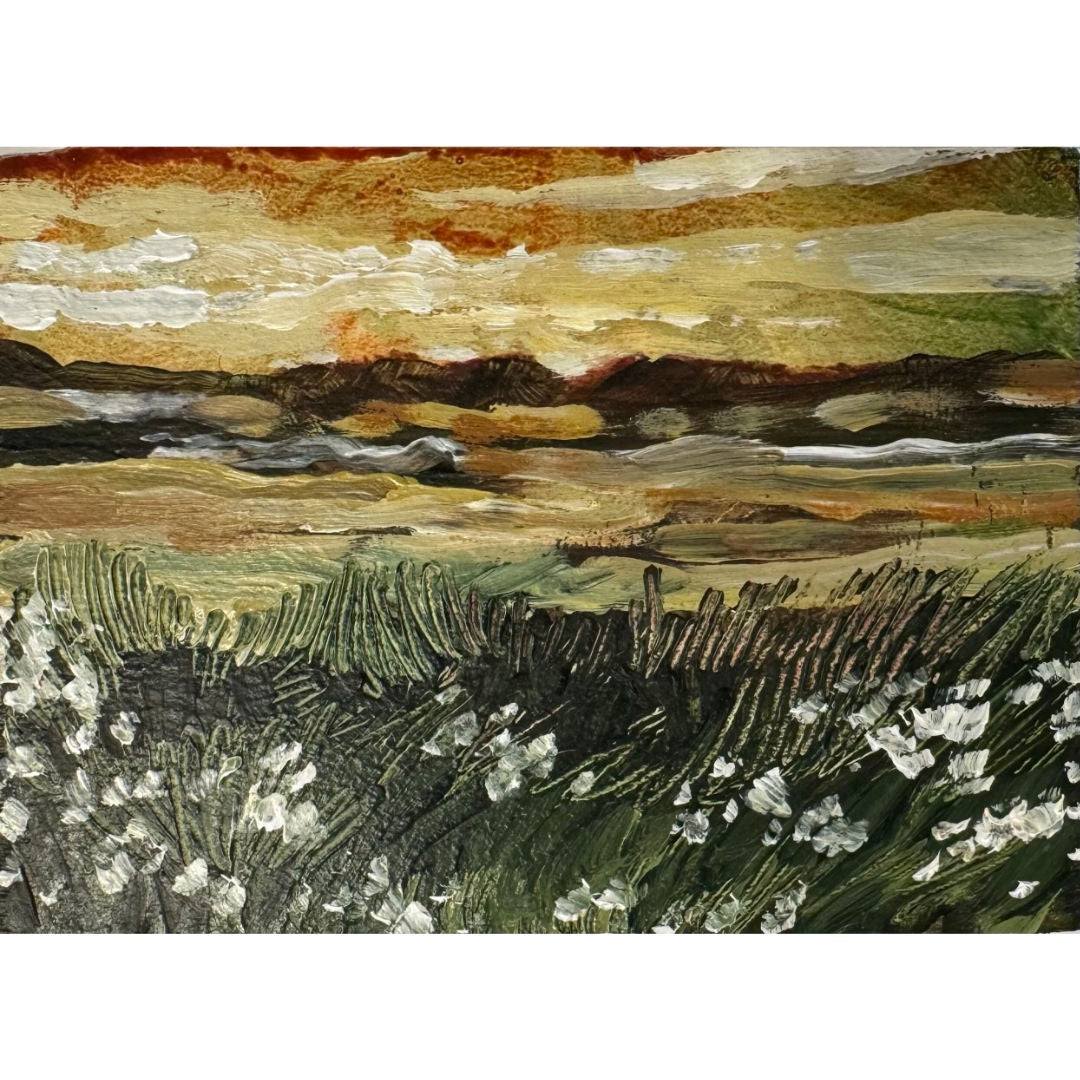 Slight Change | Acrylic on Board | 12x9cm | Jacqui Brown