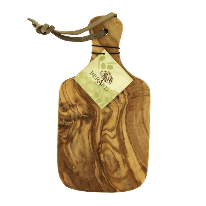 Berard | Olive Wood Cutting Board w Handle | 21x11cm. NA