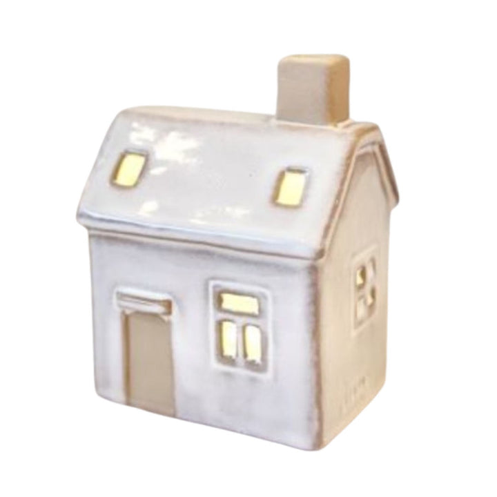 Lucia Snow House with Light | 8x7x11cm