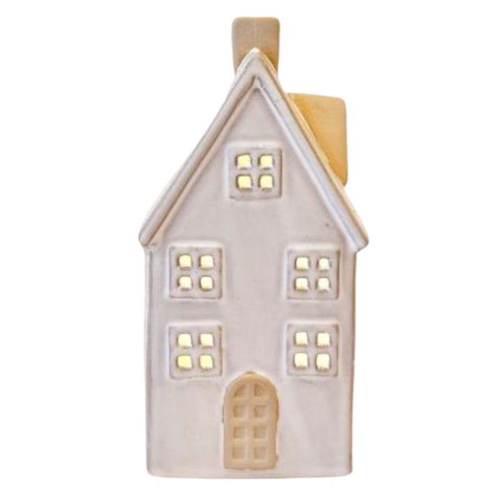 Lucia Snow House with Light | 10x8x2cm