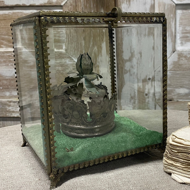 Square Velvet Green Jewel Box | Small 15cm - Suzie Anderson Home