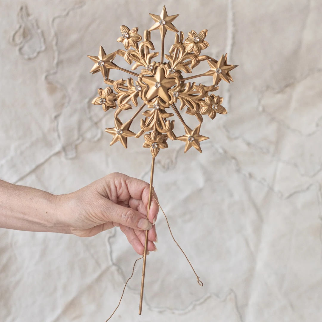 Star Snowflake Tree Topper