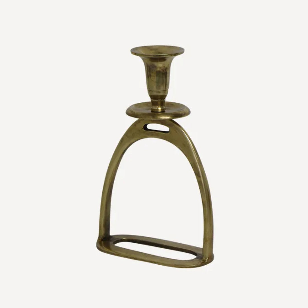Stirrup Candle Holder