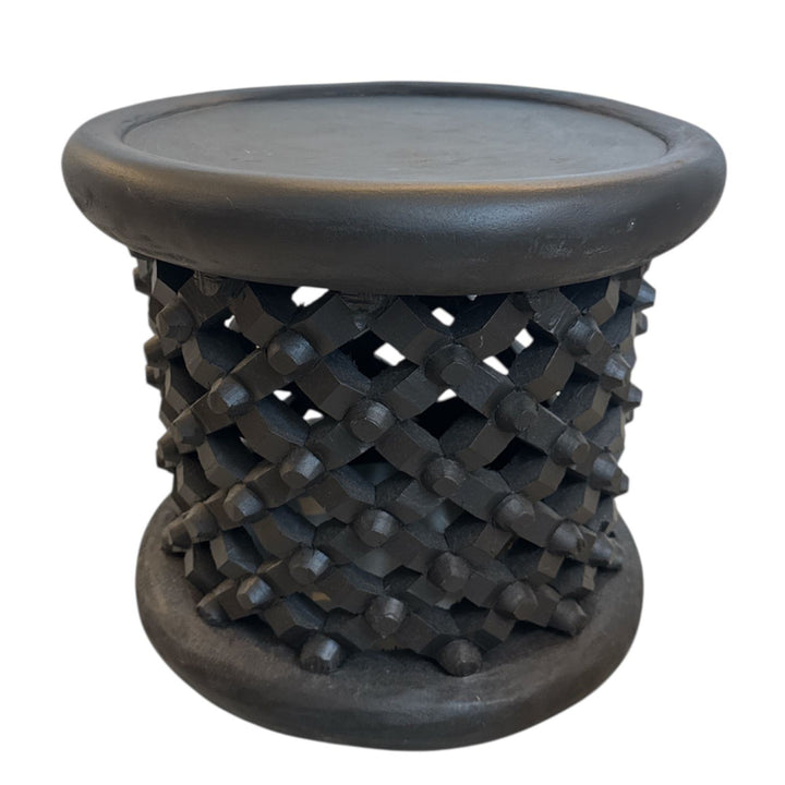 Bamileke Table | Black | approx W40cm