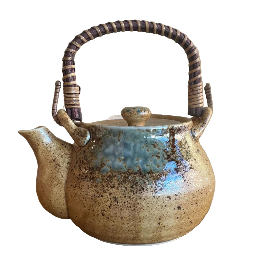 Japanese Kairagi Teapot with Handle