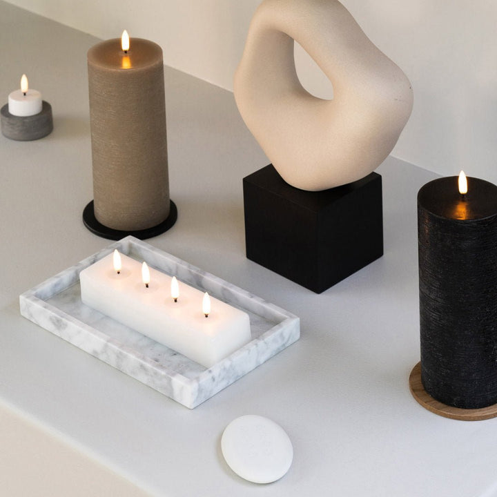 Textured Black | Flameless Candle - Suzie Anderson Home