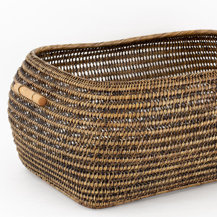 Togo Woven Basket | Large | Flamant Belgium - Suzie Anderson Home