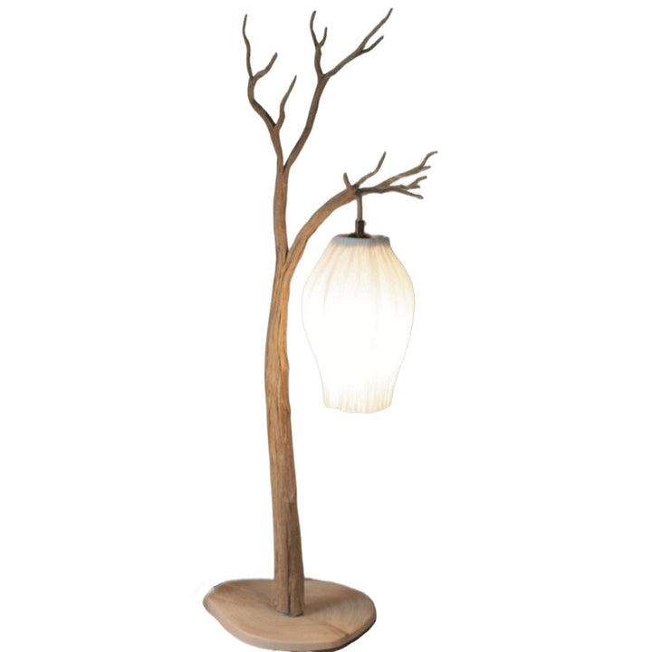 Tree with Bells On Wood | Grand Table Light | Made in France H82cm