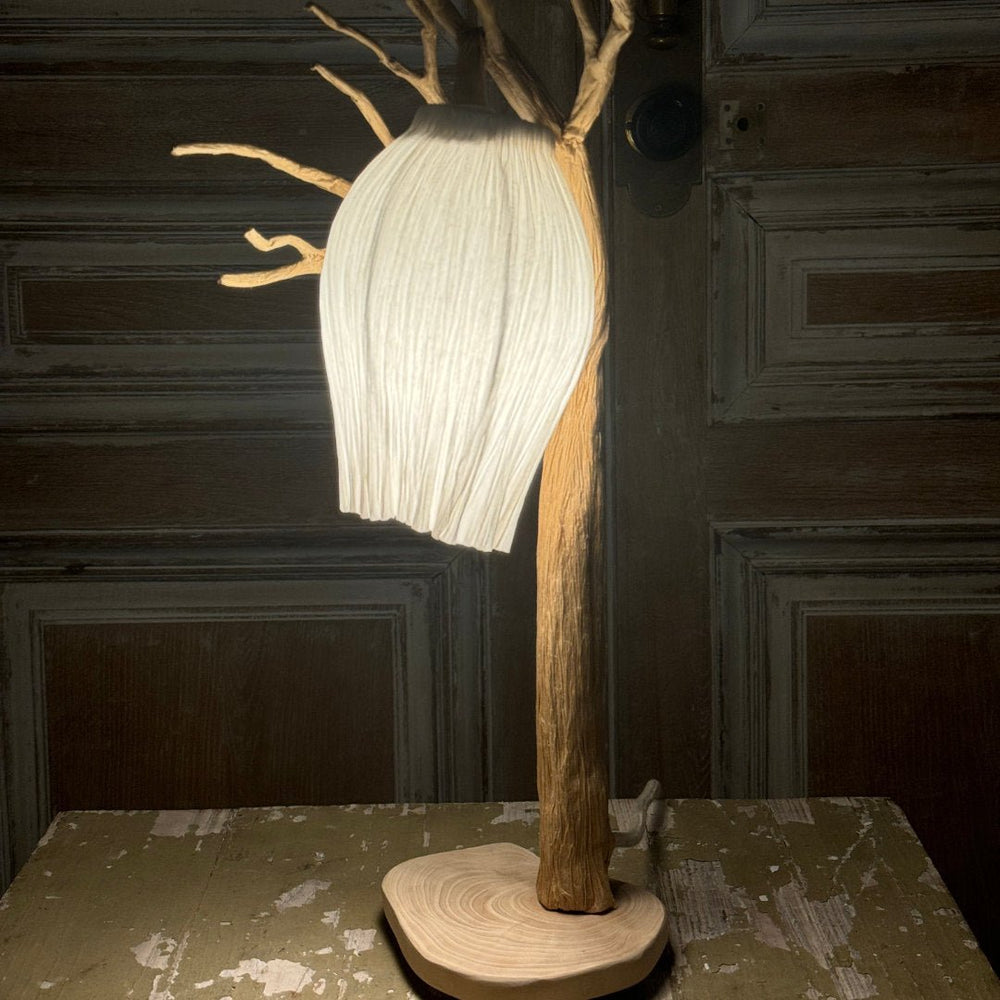 Tree with Bells On Wood | Petit Table Light | Made in France | H52cm - Suzie Anderson Home
