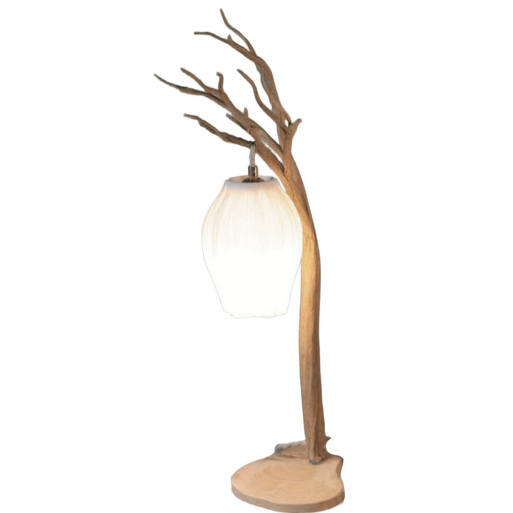 Tree with Bells On Wood | Petit Table Light | Made in France | H52cm