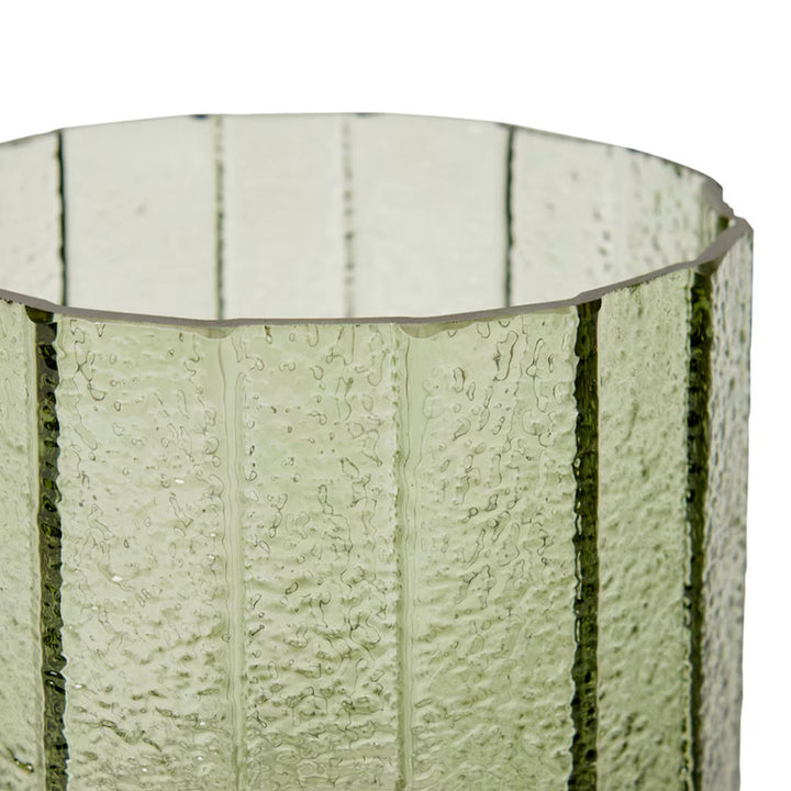 Samson Green Vase | Short 15cm
