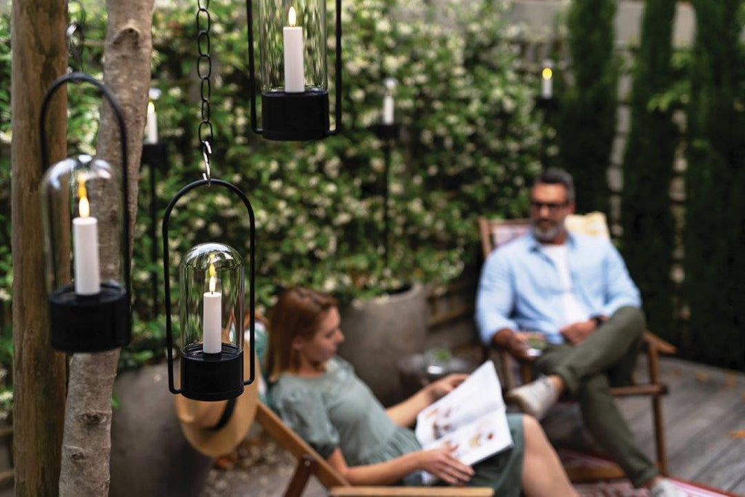 Metal Holder | Matte Black for Enjoy Living Outdoor Lantern