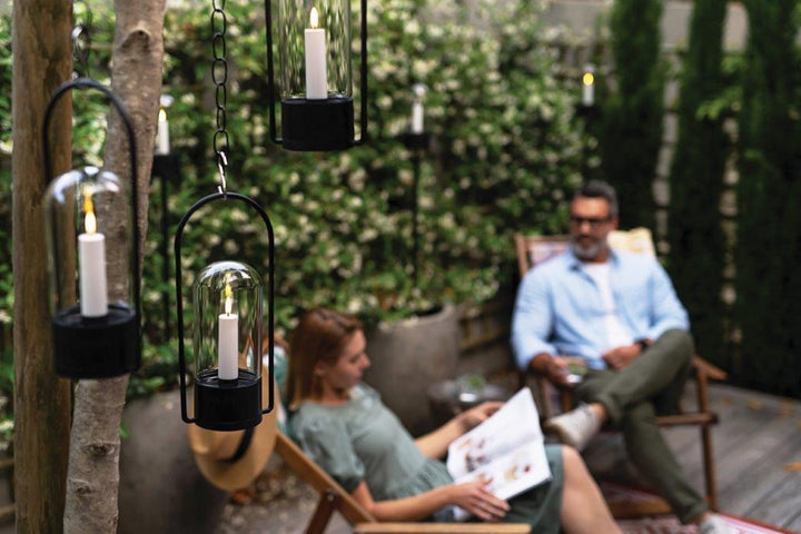 Metal Holder | Matte Black for Enjoy Living Outdoor Lantern