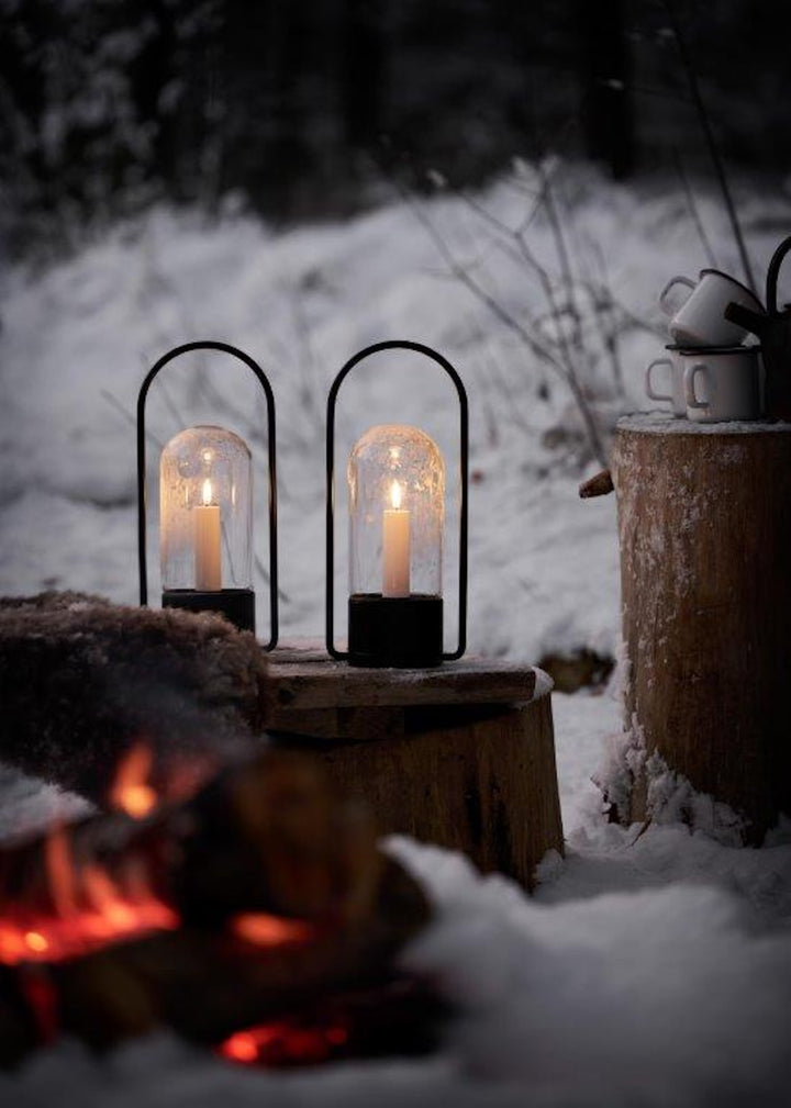 Metal Holder | Matte Black for Enjoy Living Outdoor Lantern