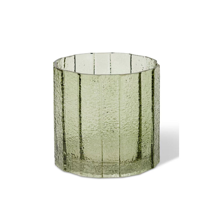 Samson Green Vase | Short 15cm