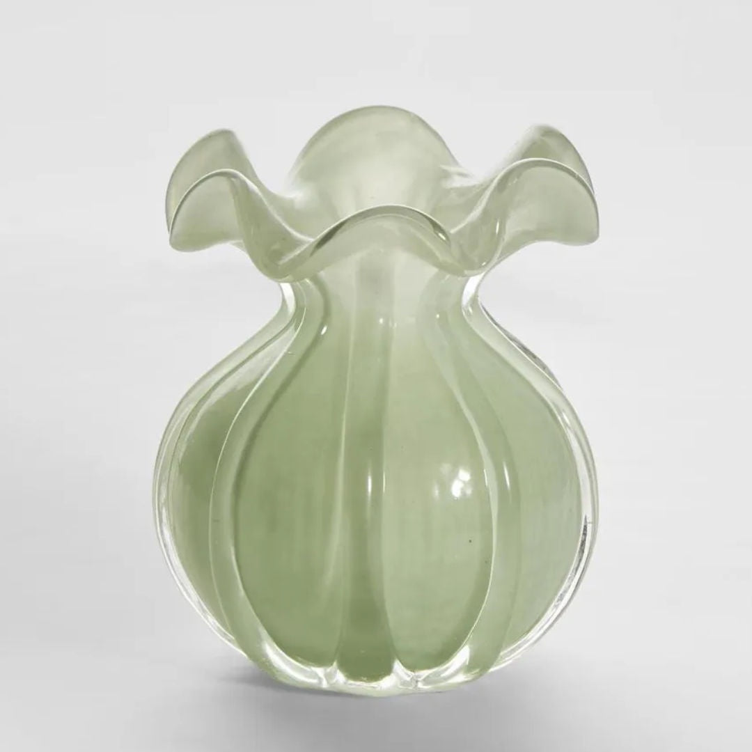 Lola Bud Vase | Green | H14cm