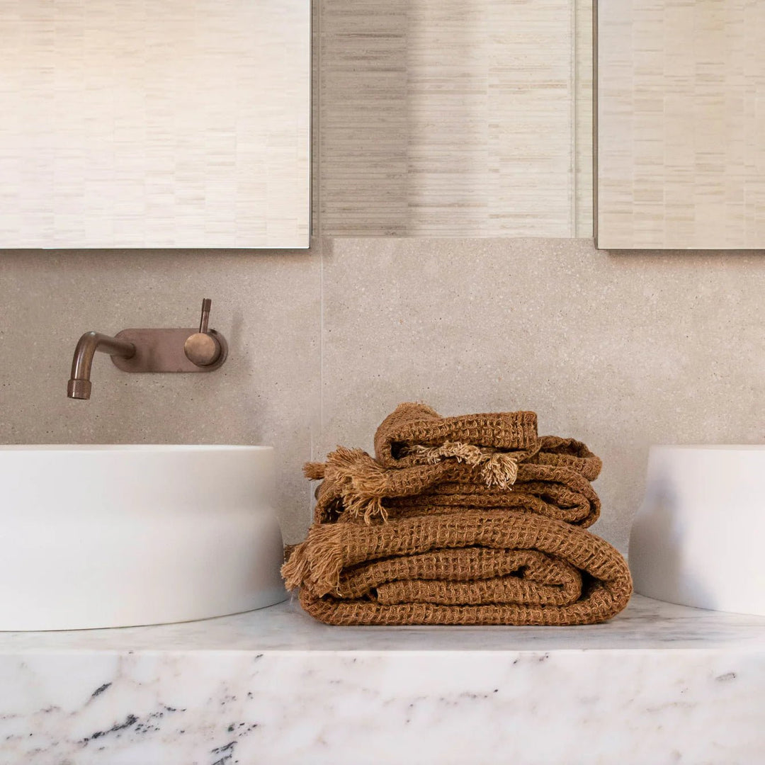 Waffle Hand Towel | Russo - Suzie Anderson Home