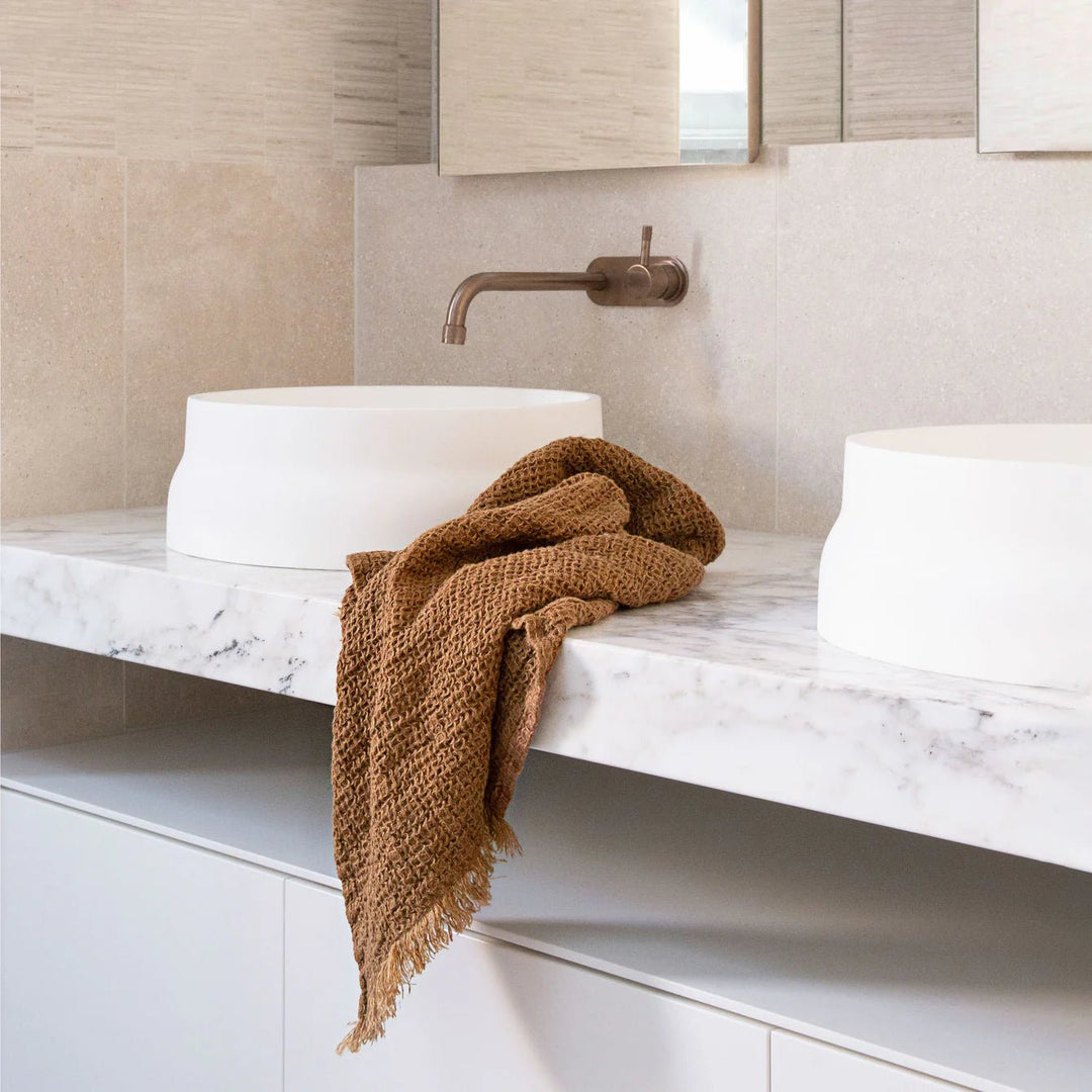 Waffle Hand Towel | Russo - Suzie Anderson Home
