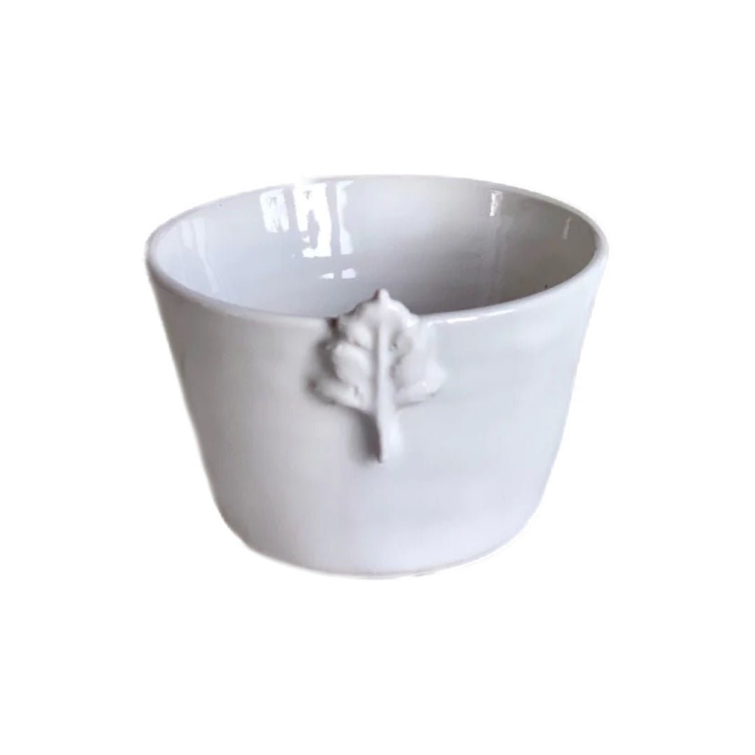 Witt | Ceramic Small Leaf Pudding Bowl - Suzie Anderson Home