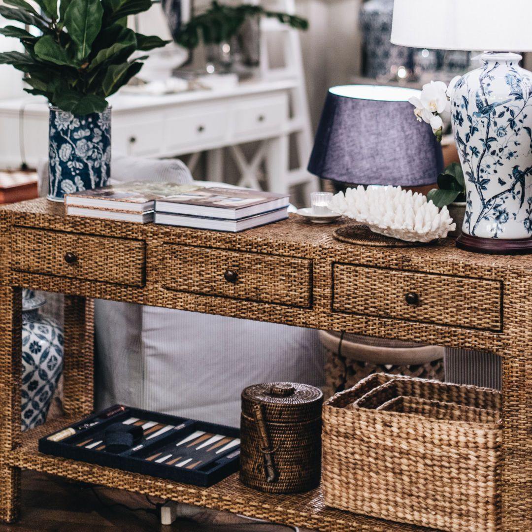 Rattan & Cane Furniture/Storage - Suzie Anderson Home