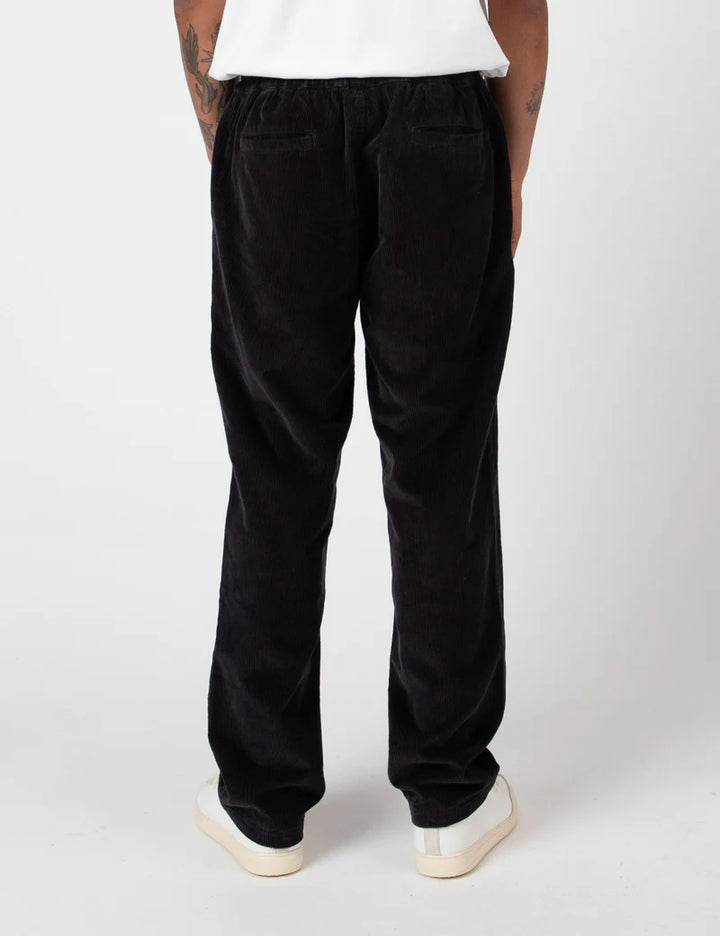 Simple | Burbank Elastic Cord Pant | Charcoal
